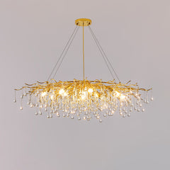 Teardrop Crystal Chandelier - YhLamps