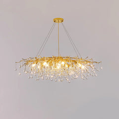 Teardrop Crystal Chandelier - YhLamps