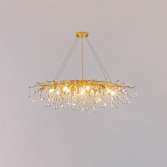 Teardrop Crystal Chandelier - YhLamps