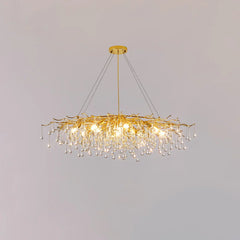 Teardrop Crystal Chandelier - YhLamps