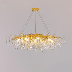 Teardrop Crystal Chandelier - YhLamps