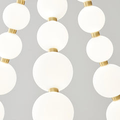 Acrylic Pearl Necklace Chandelier - YhLamps