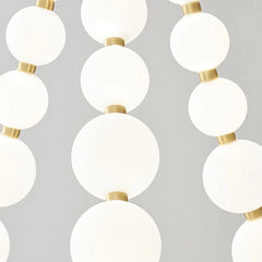 Acrylic Pearl Necklace Chandelier - YhLamps