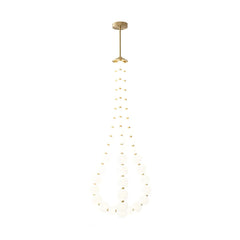 Acrylic Pearl Necklace Chandelier - YhLamps
