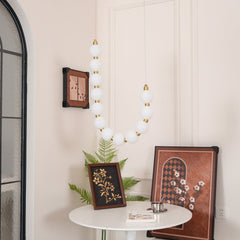 Acrylic Pearl Necklace Chandelier - YhLamps