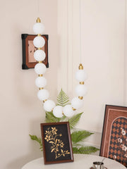 Acrylic Pearl Necklace Chandelier - YhLamps