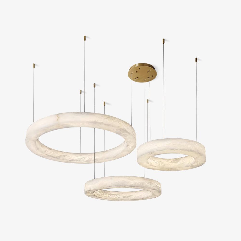 Marika Alabaster Chandelier - YhLamps