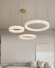 Marika Alabaster Chandelier - YhLamps