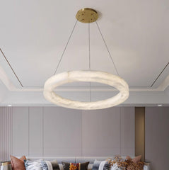 Marika Alabaster Chandelier - YhLamps