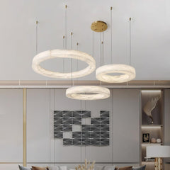 Marika Alabaster Chandelier - YhLamps