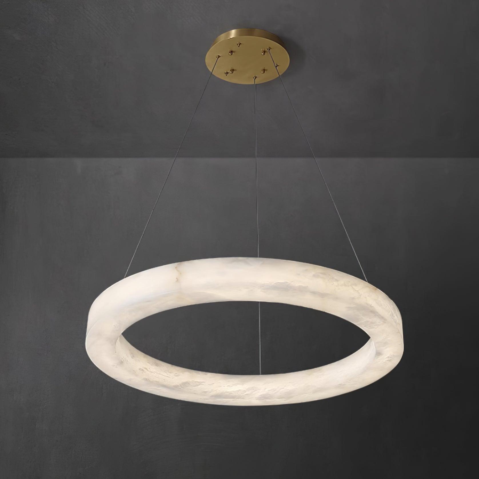 Marika Alabaster Chandelier - YhLamps