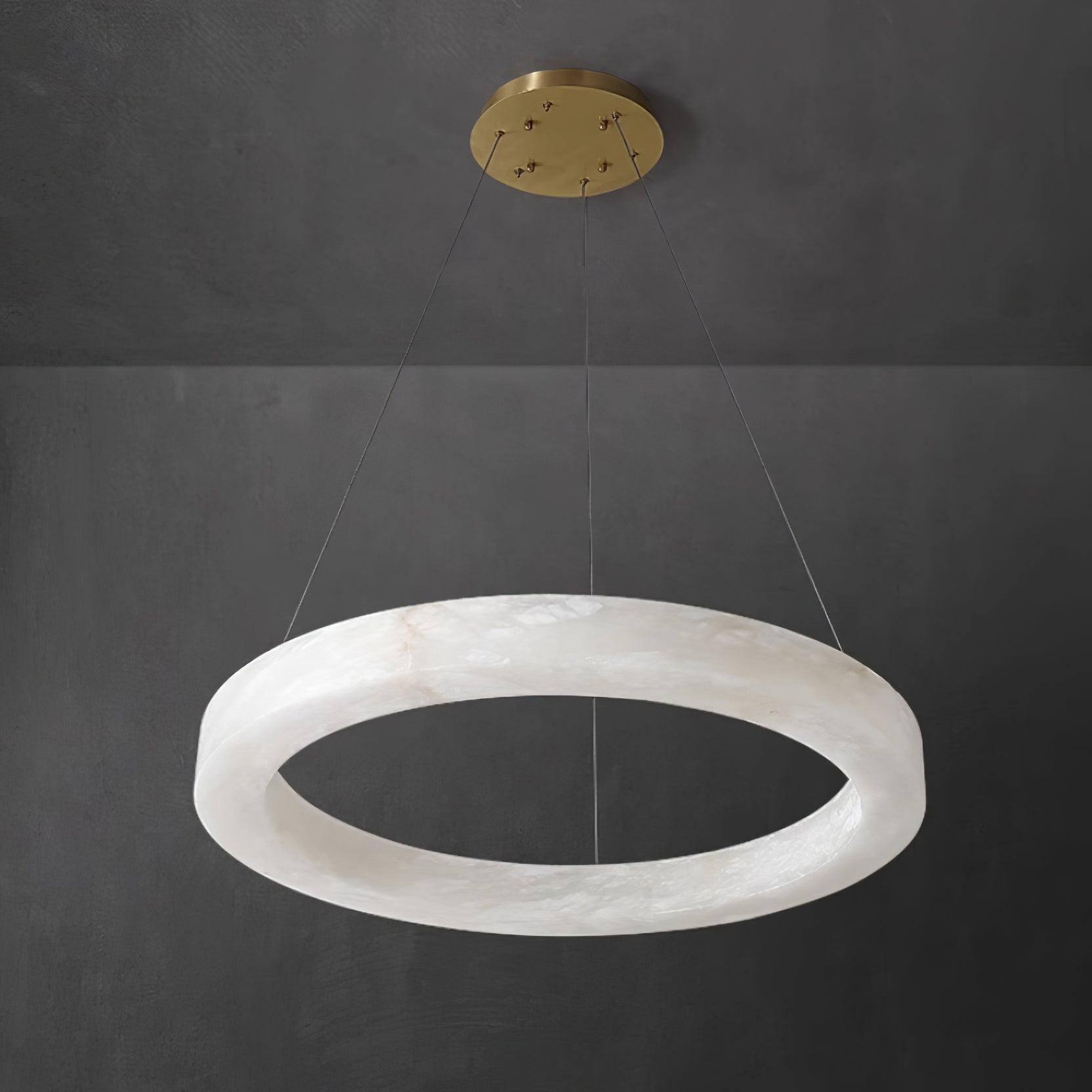Marika Alabaster Chandelier - YhLamps
