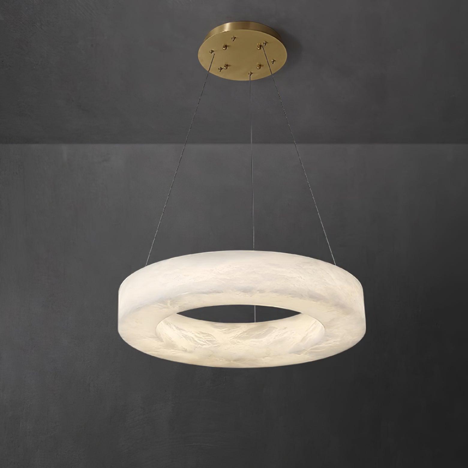 Marika Alabaster Chandelier - YhLamps
