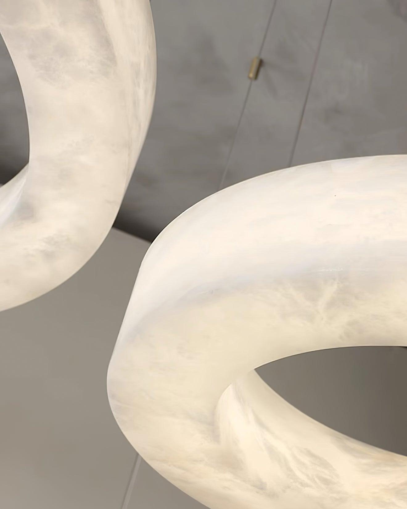 Marika Alabaster Chandelier - YhLamps