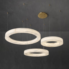Marika Alabaster Chandelier - YhLamps