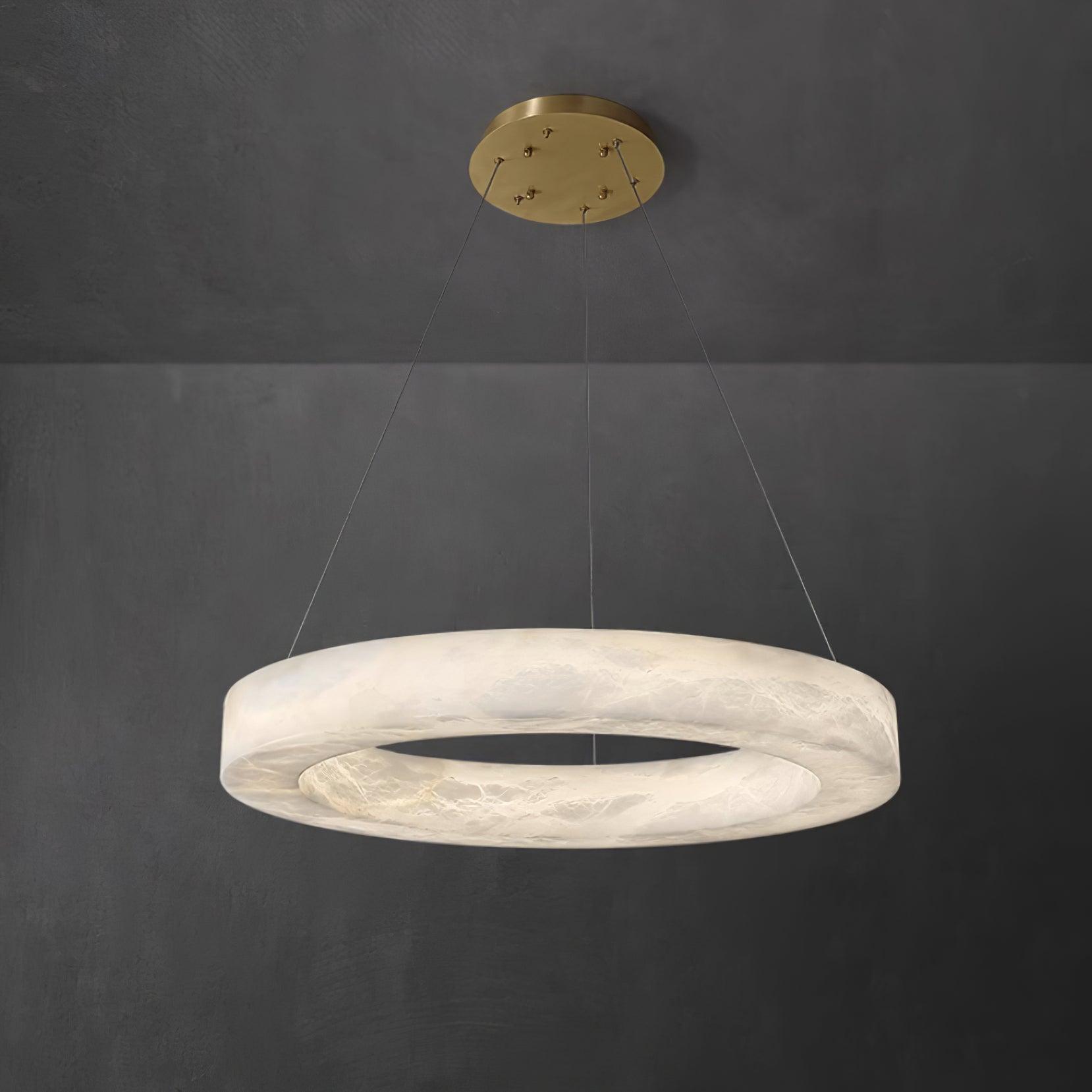 Marika Alabaster Chandelier - YhLamps