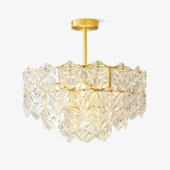 Snowflake Glass Chandelier - YhLamps
