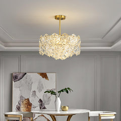 Snowflake Glass Chandelier - YhLamps