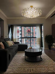 Snowflake Glass Chandelier - YhLamps