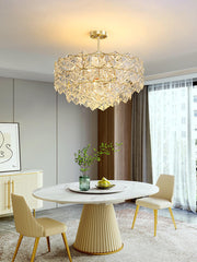 Snowflake Glass Chandelier - YhLamps