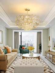 Snowflake Glass Chandelier - YhLamps