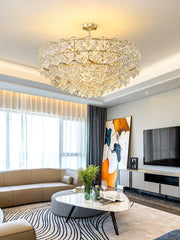 Snowflake Glass Chandelier - YhLamps