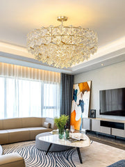 Snowflake Glass Chandelier - YhLamps