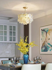 Snowflake Glass Chandelier - YhLamps