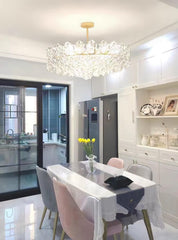 Snowflake Glass Chandelier - YhLamps