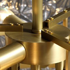 Snowflake Glass Chandelier - YhLamps