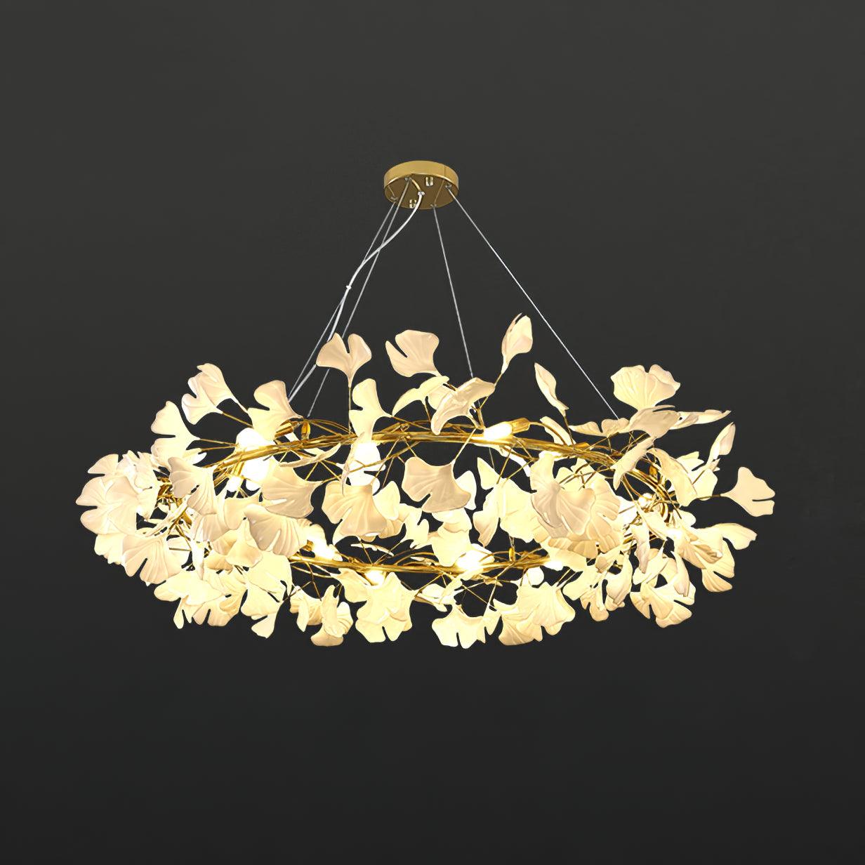 Gingko Chandelier O - YhLamps