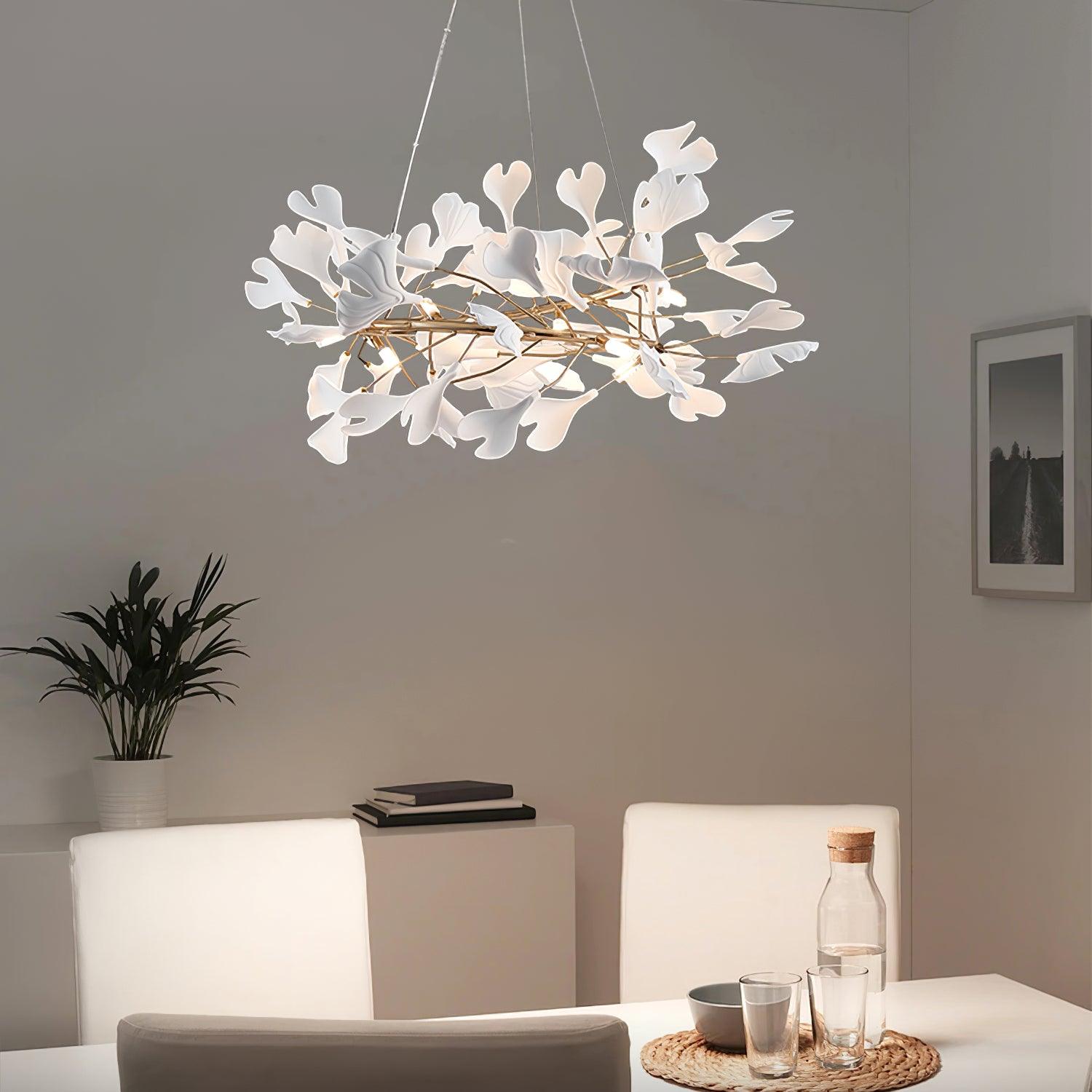 Gingko Chandelier U - YhLamps