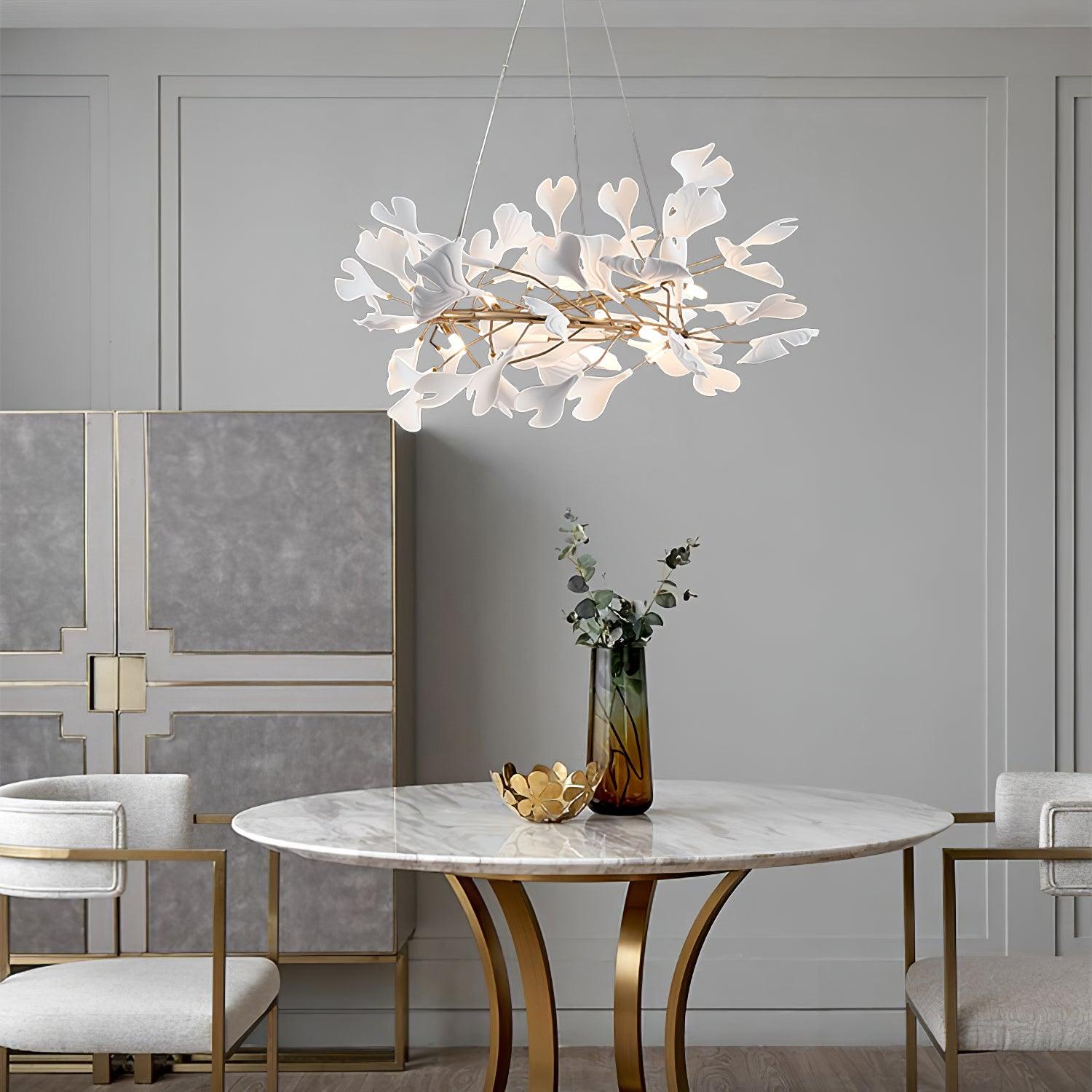 Gingko Chandelier U - YhLamps
