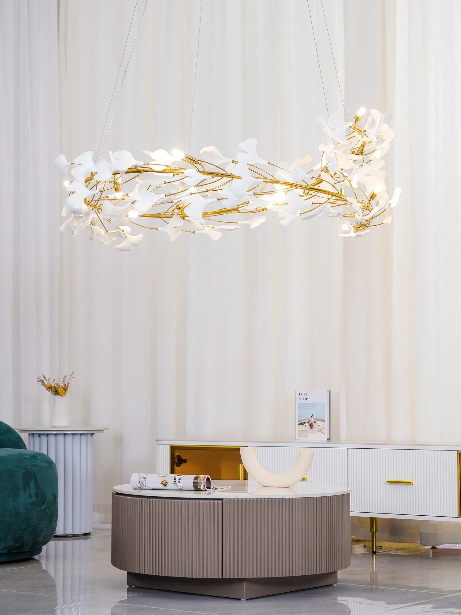 Gingko Chandelier U - YhLamps