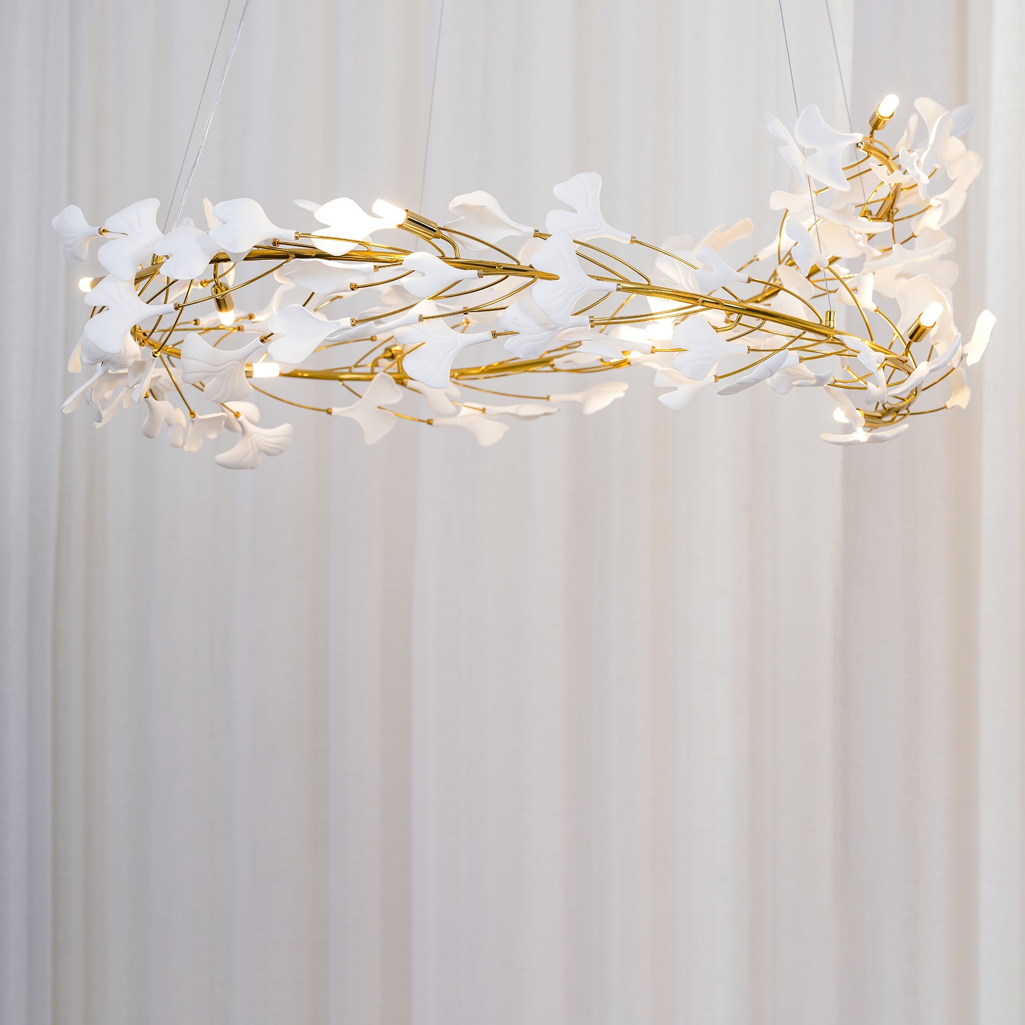 Gingko Chandelier U - YhLamps