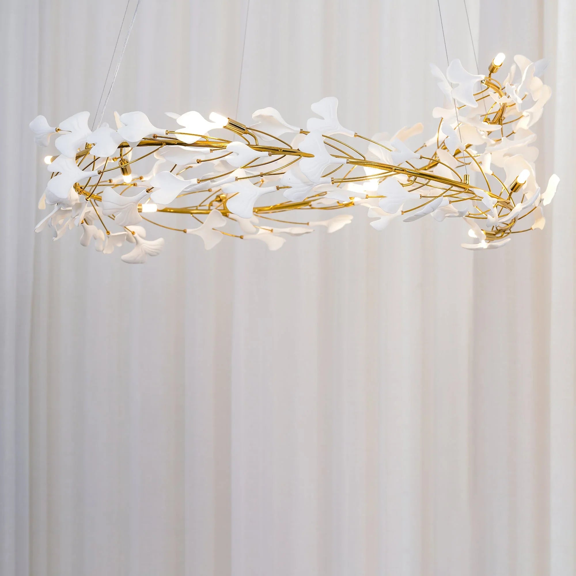 Gingko Chandelier U - YhLamps