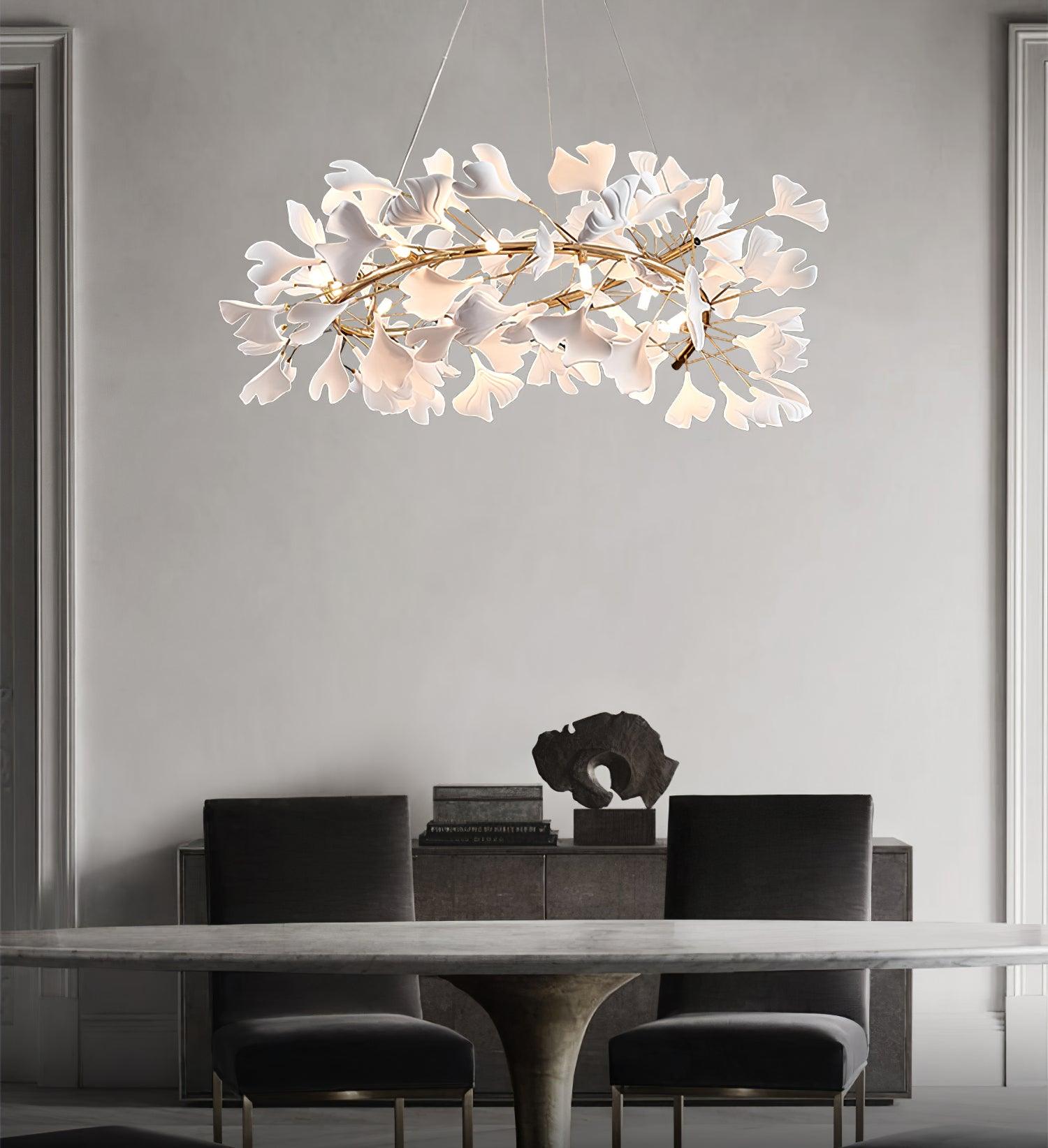 Gingko Chandelier U - YhLamps