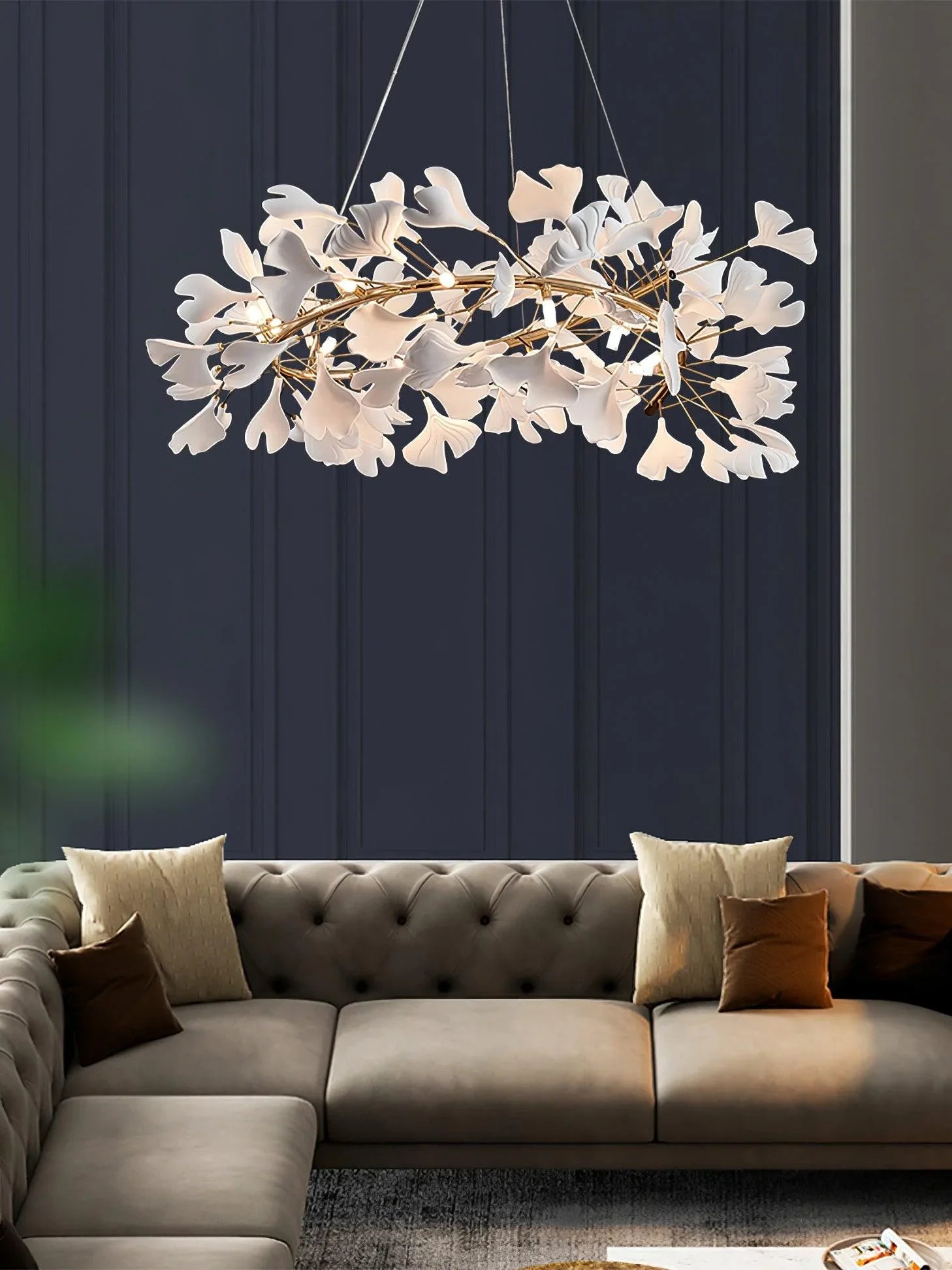 Gingko Chandelier U - YhLamps