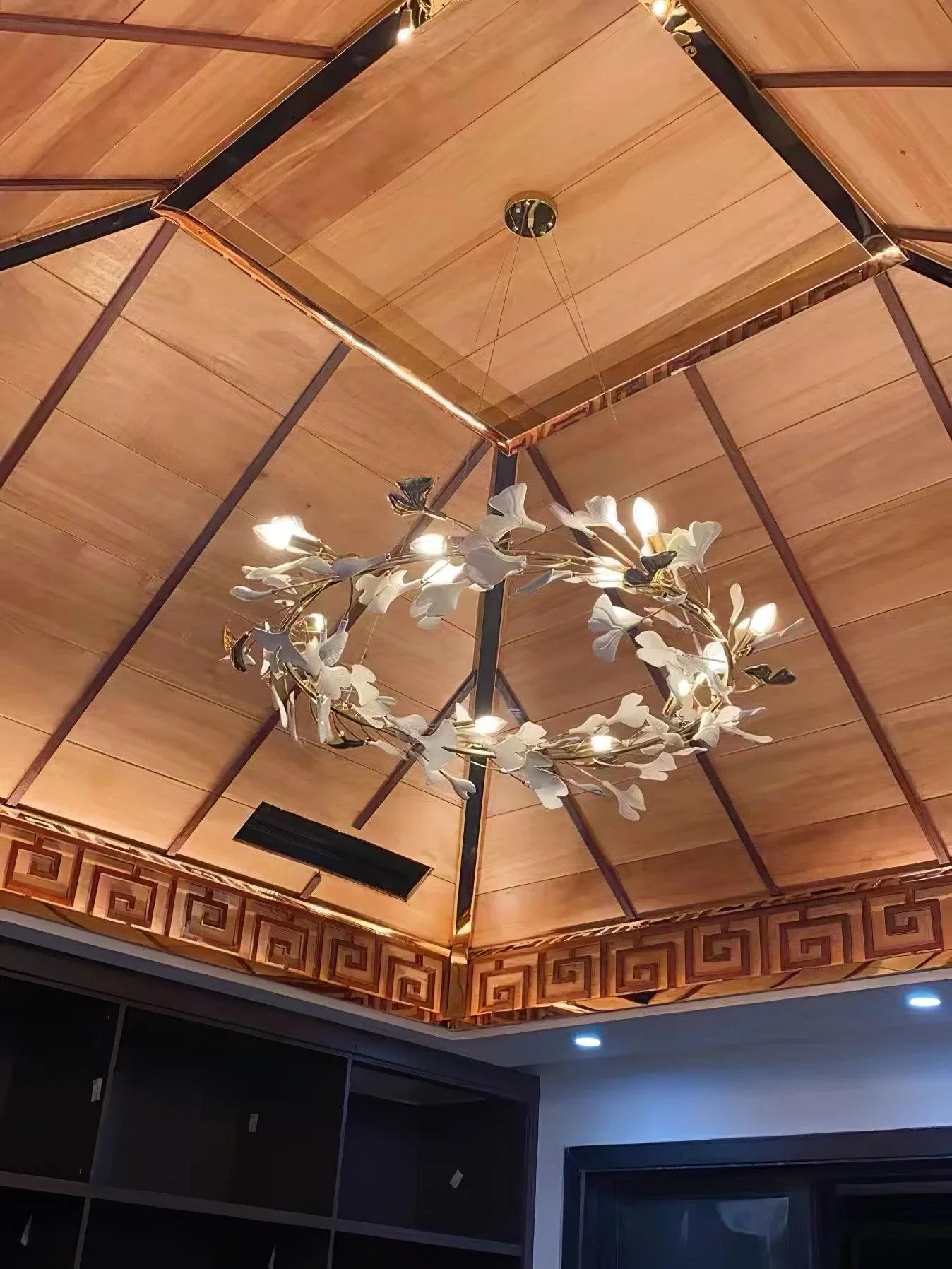 Gingko Chandelier U - YhLamps
