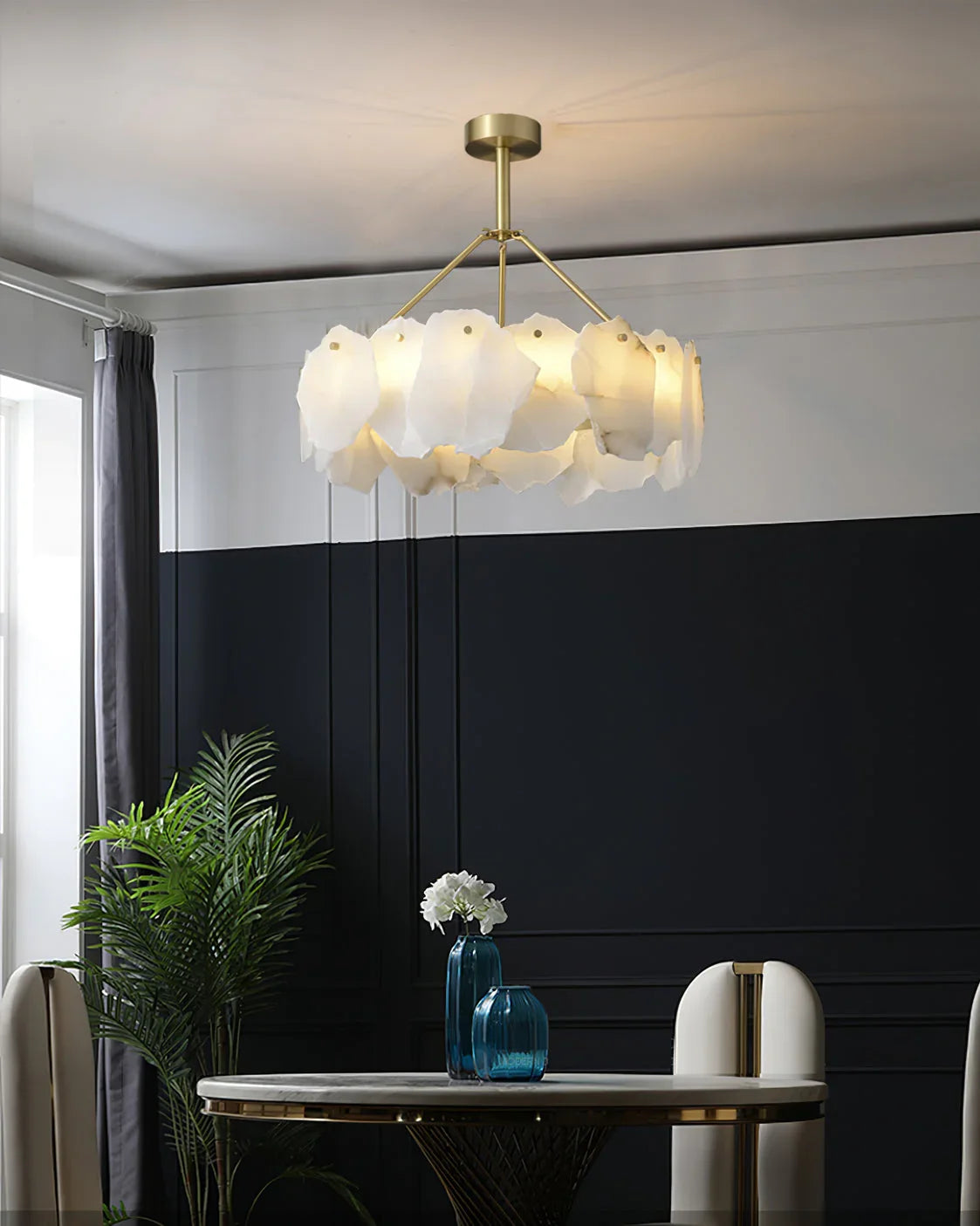 Burton Alabaster Chandelier - YhLamps