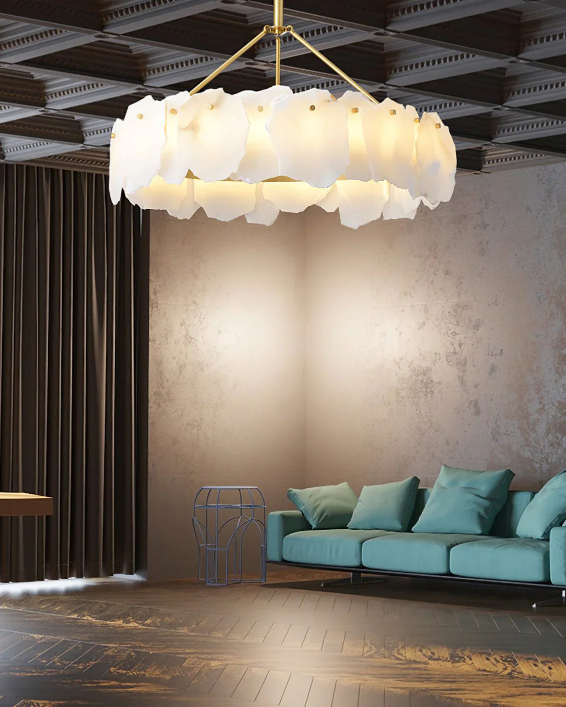 Burton Alabaster Chandelier - YhLamps