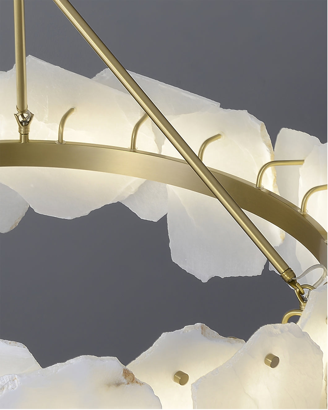 Burton Alabaster Chandelier - YhLamps