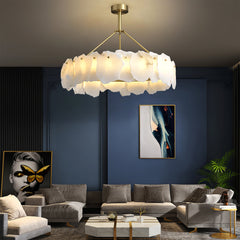 Burton Alabaster Chandelier - YhLamps