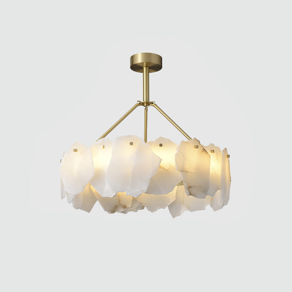 Burton Alabaster Chandelier - YhLamps