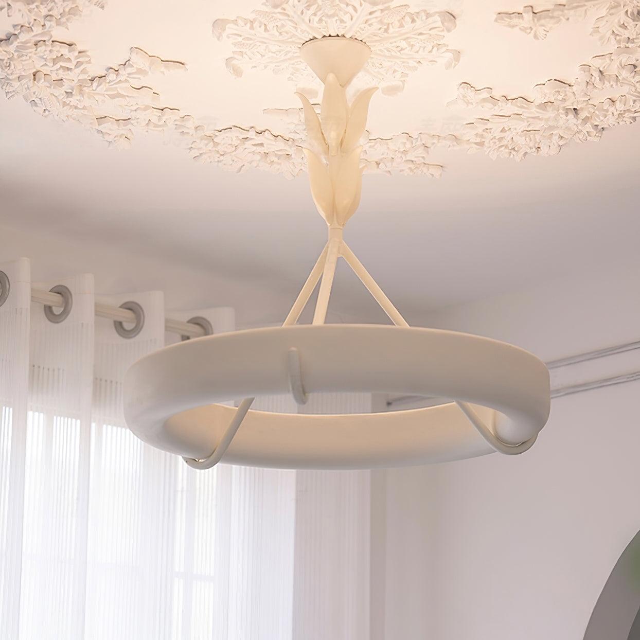 Tinsley Plaster Chandelier - YhLamps