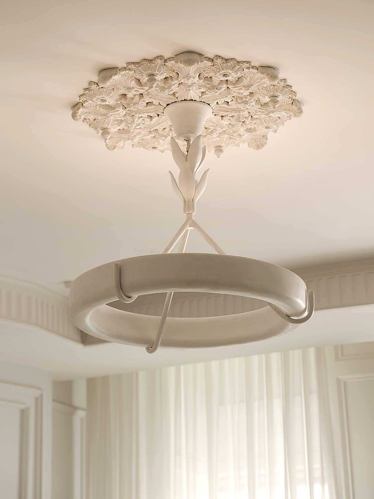 Tinsley Plaster Chandelier - YhLamps