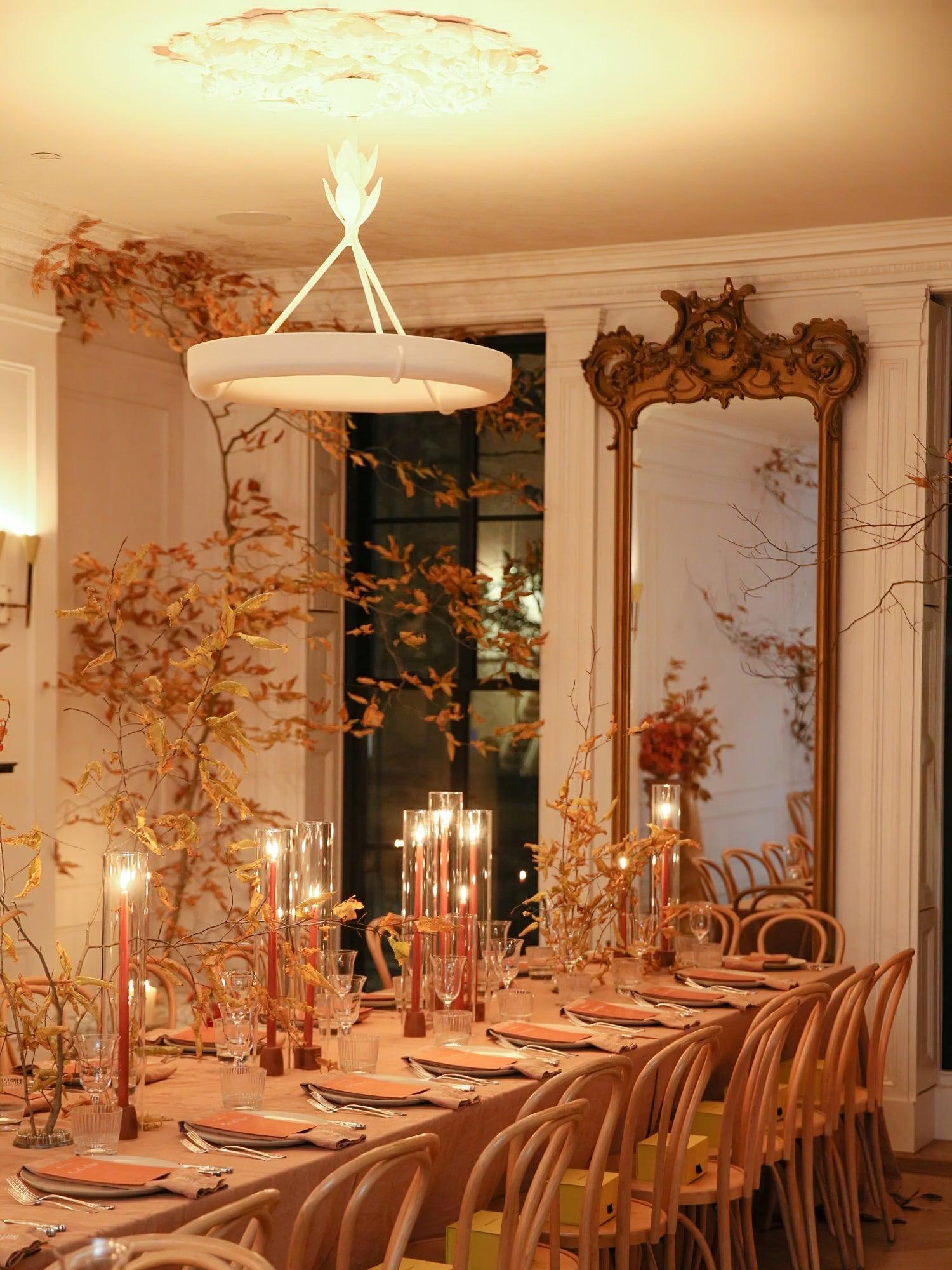 Tinsley Plaster Chandelier - YhLamps