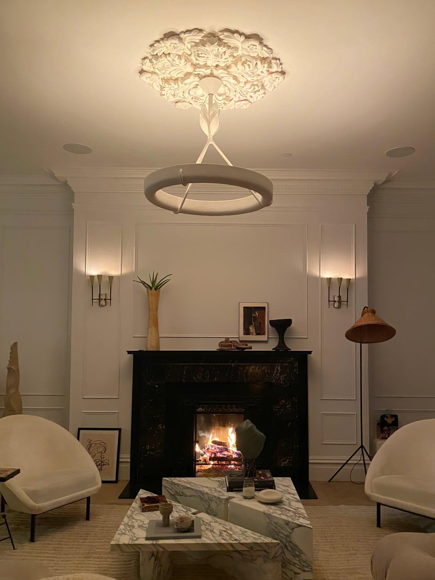 Tinsley Plaster Chandelier - YhLamps