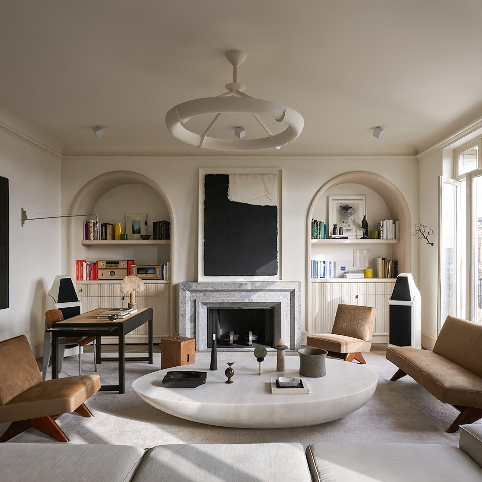 Tinsley Plaster Chandelier - YhLamps