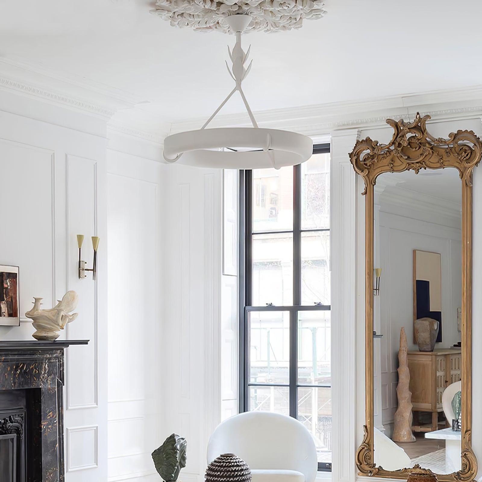 Tinsley Plaster Chandelier - YhLamps
